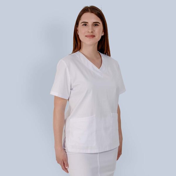 Medicinska odjeća, medicinska bluza, odjeća za radnike u medicini, antivirusna obrada.