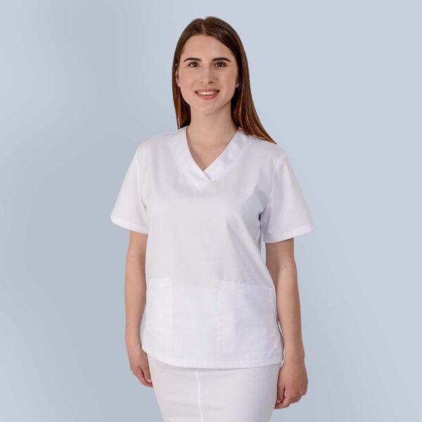 Medicinska odjeća, medicinska bluza, odjeća za radnike u medicini, antivirusna obrada.