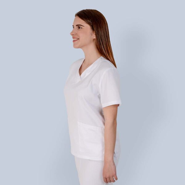 Medicinska bluza Medicinska odjeća, medicinska bluza, odjeća za radnike u medicini, antivirusna obrada.