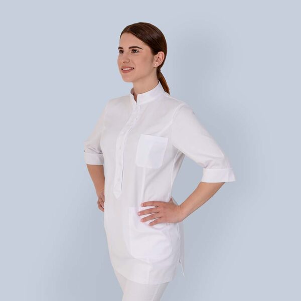 Medicinska odjeća, medicinska bluza, odjeća za radnike u medicini, antivirusna obrada.