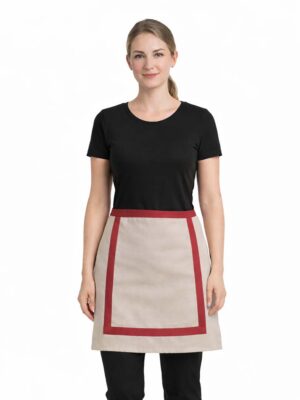 Pregača kratka siva